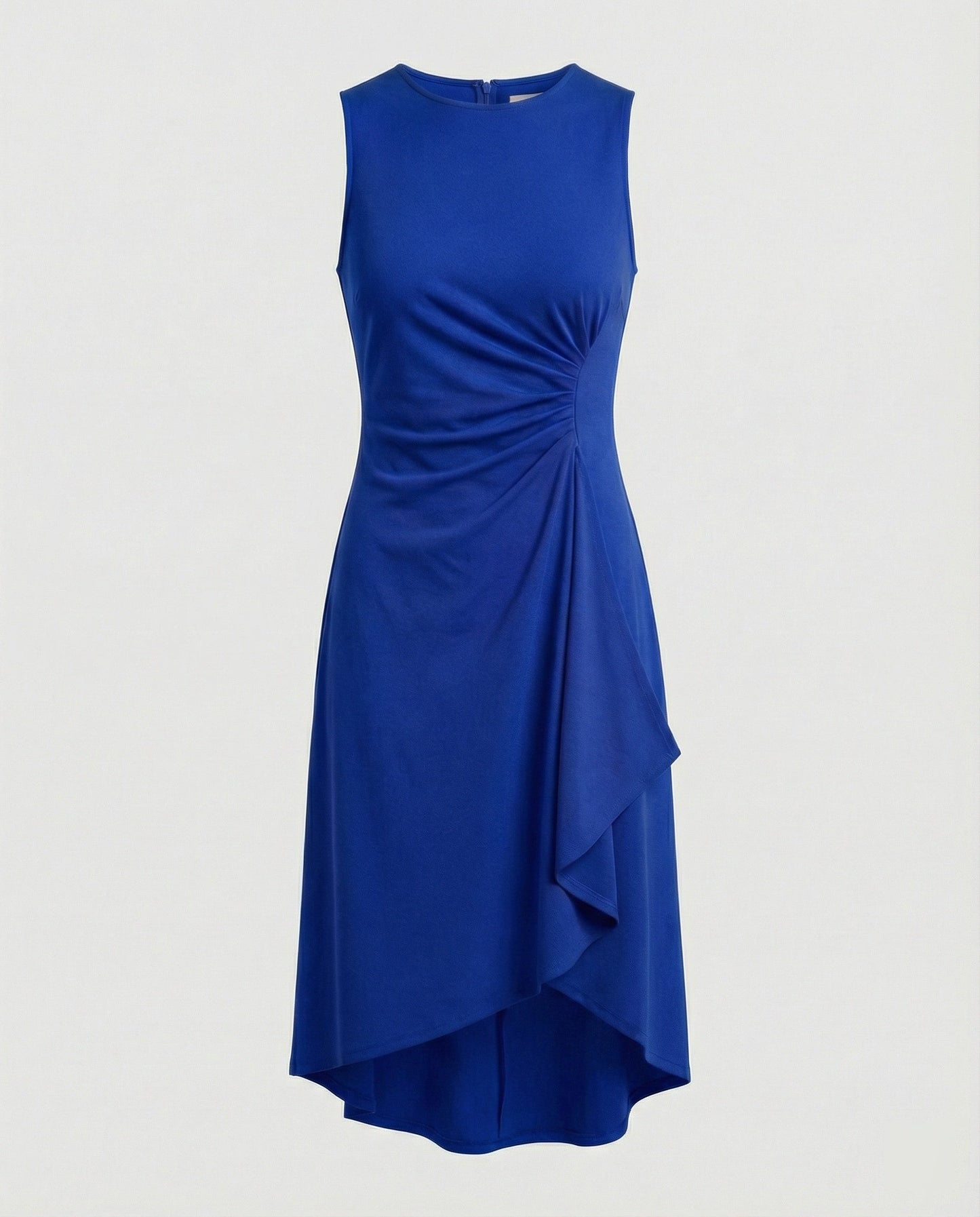 Damen Ärmelloses Wickelkleid Asymmetrisch Elegant - Norvielle