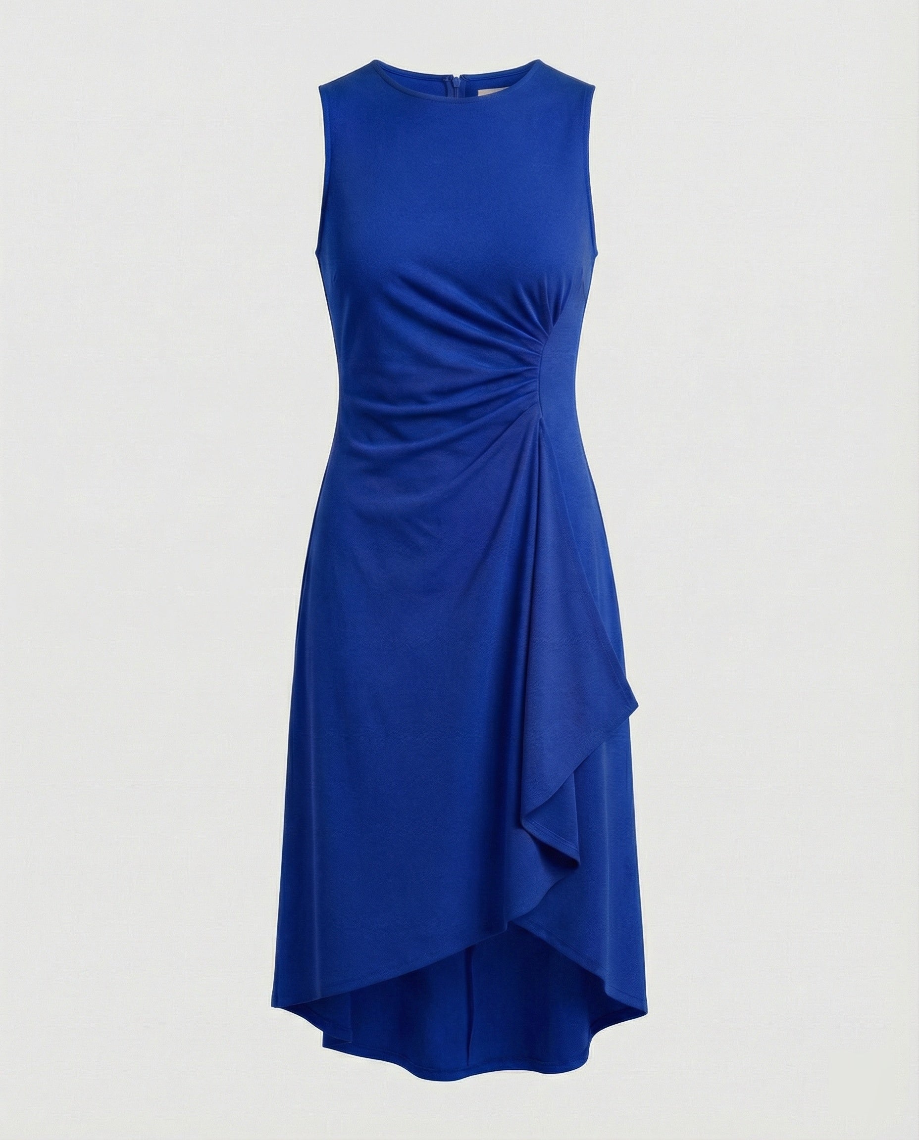 Damen Ärmelloses Wickelkleid Asymmetrisch Elegant - Norvielle