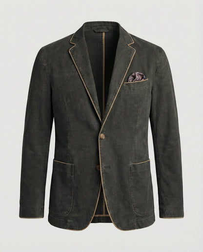 Herren Blazer Cord Modern Slimfit