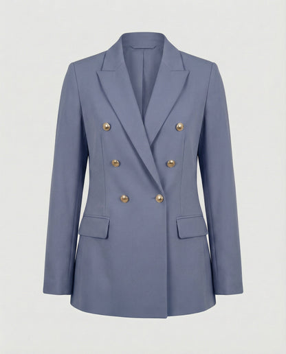 Damen Doppelreihenblazer Elegant
