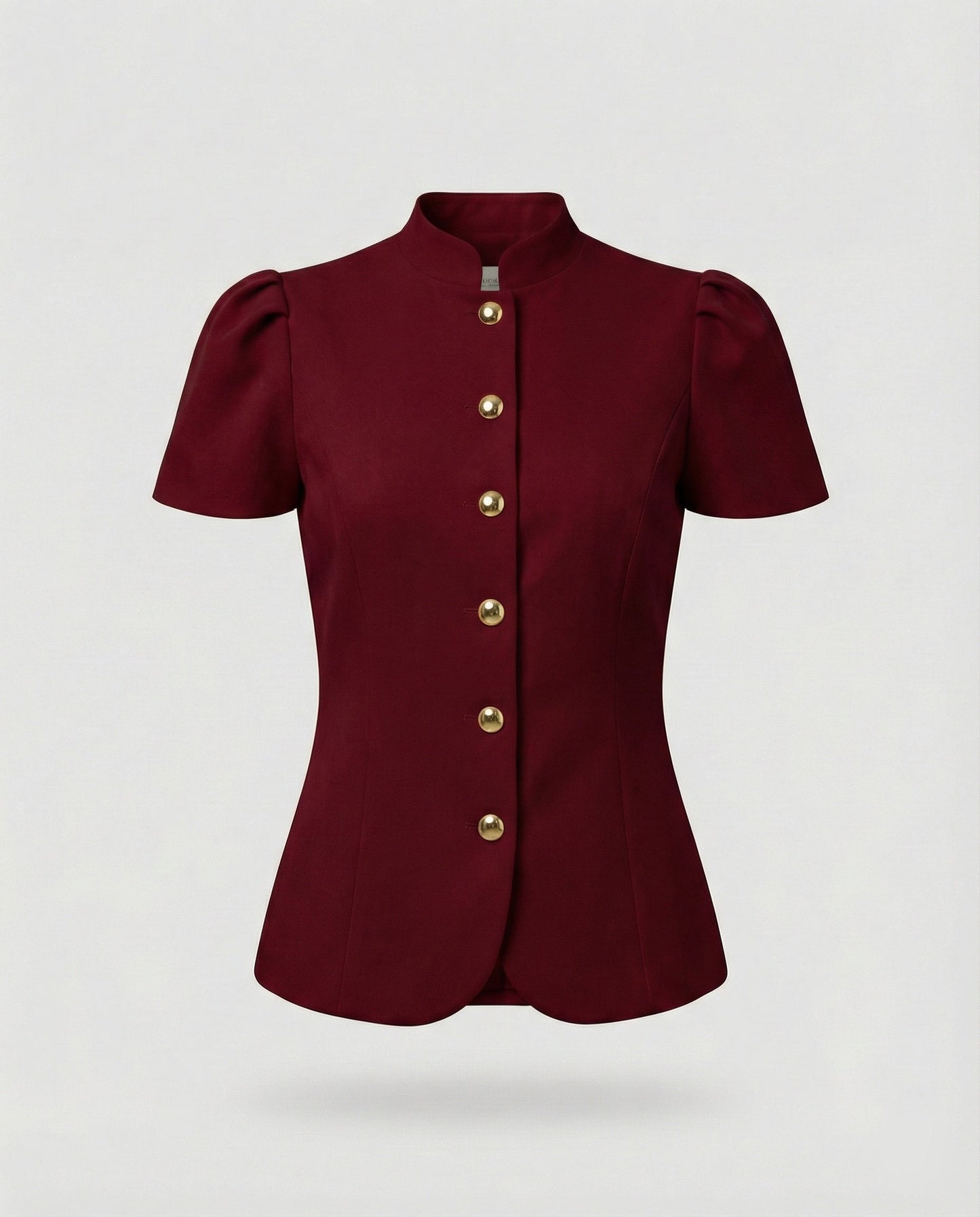 Damen Bluse Puffärmel Elegantes Oberteil