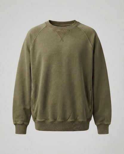 Kaschmir Sweatshirt Damen V-Ausschnitt Bequem Grau