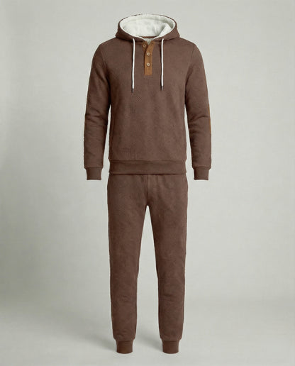 Herren Jogginganzug Hoodie Set Komfort