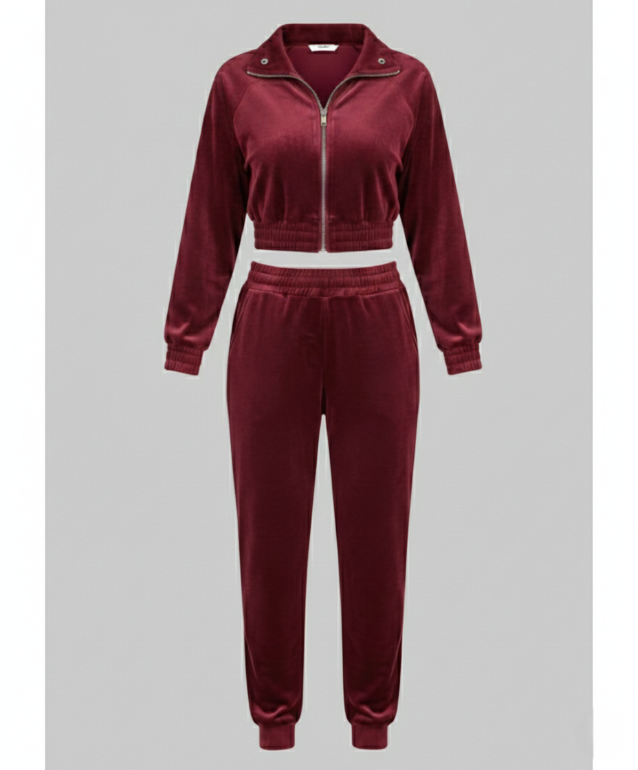 Damen Sportanzug Bequem Modern Freizeit