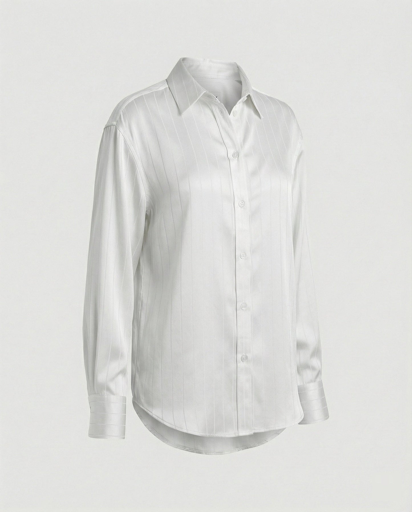 Damen Bluse Streifenmuster Elegantes Oberteil