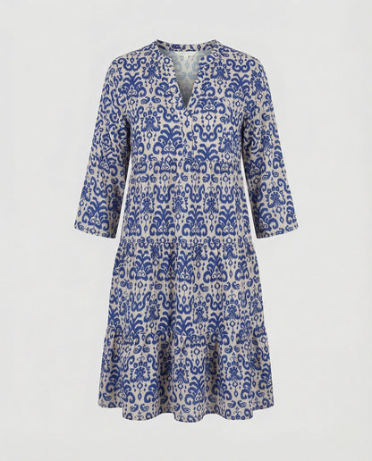 Damen Sommerkleid Leicht Blumenprint