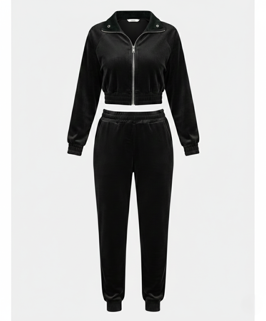 Damen Sportanzug Bequem Modern Freizeit