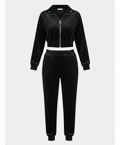 Damen Sportanzug Bequem Modern Freizeit