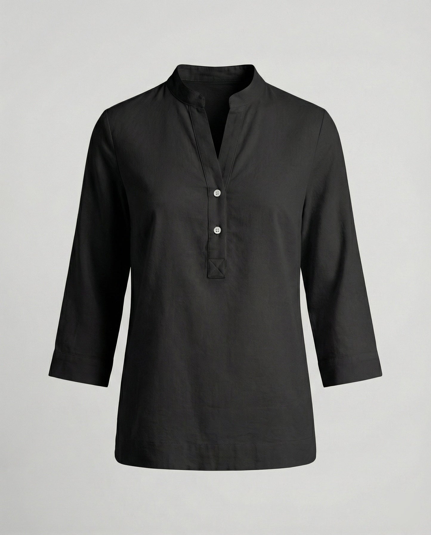 Damen Bluse Stehkragen Modern Eleganz