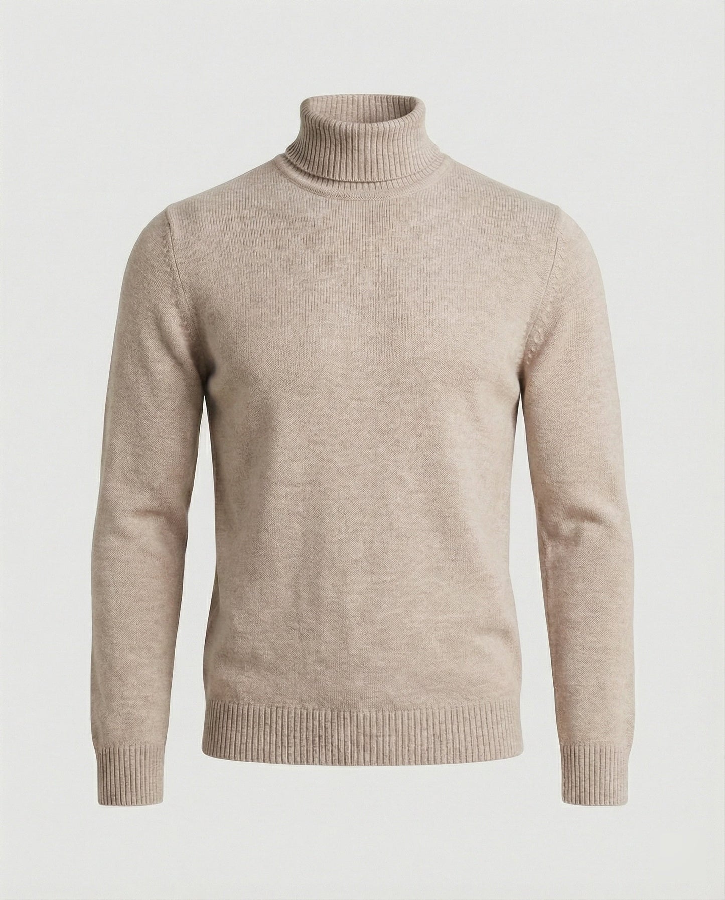 Merinowolle Rollkragenpullover Weich Warm