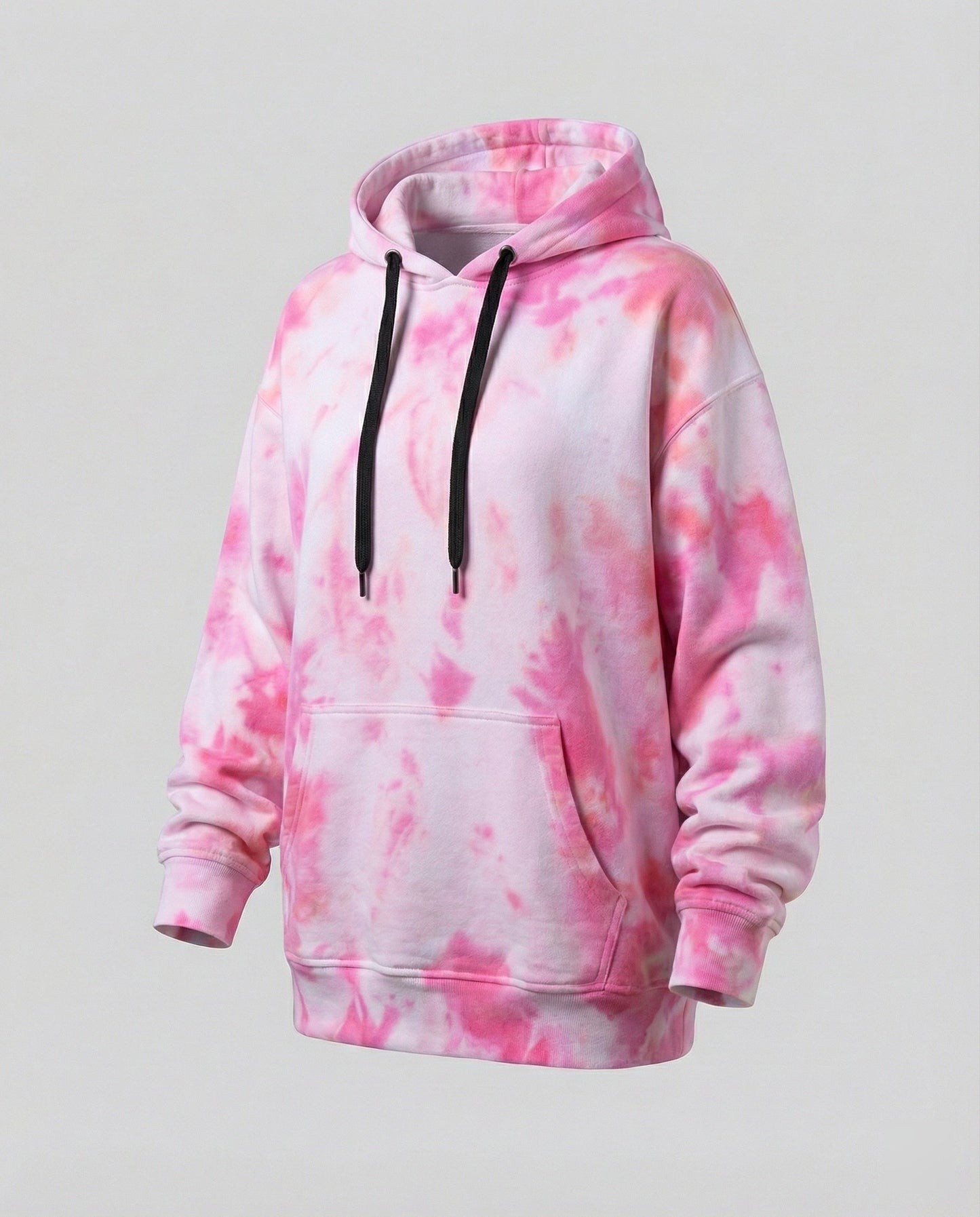 Damen Hoodie Farbenfroh Batik Design