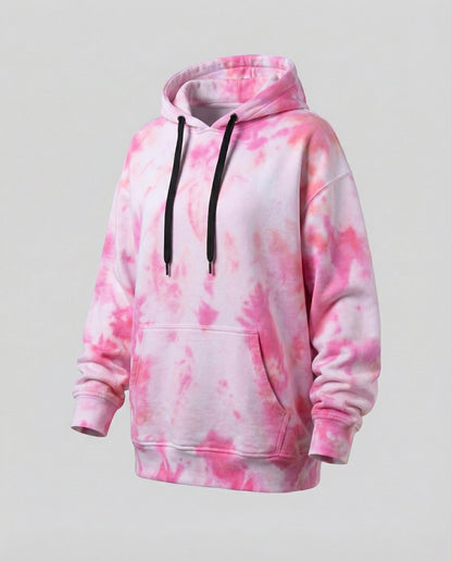 Damen Hoodie Farbenfroh Batik Design