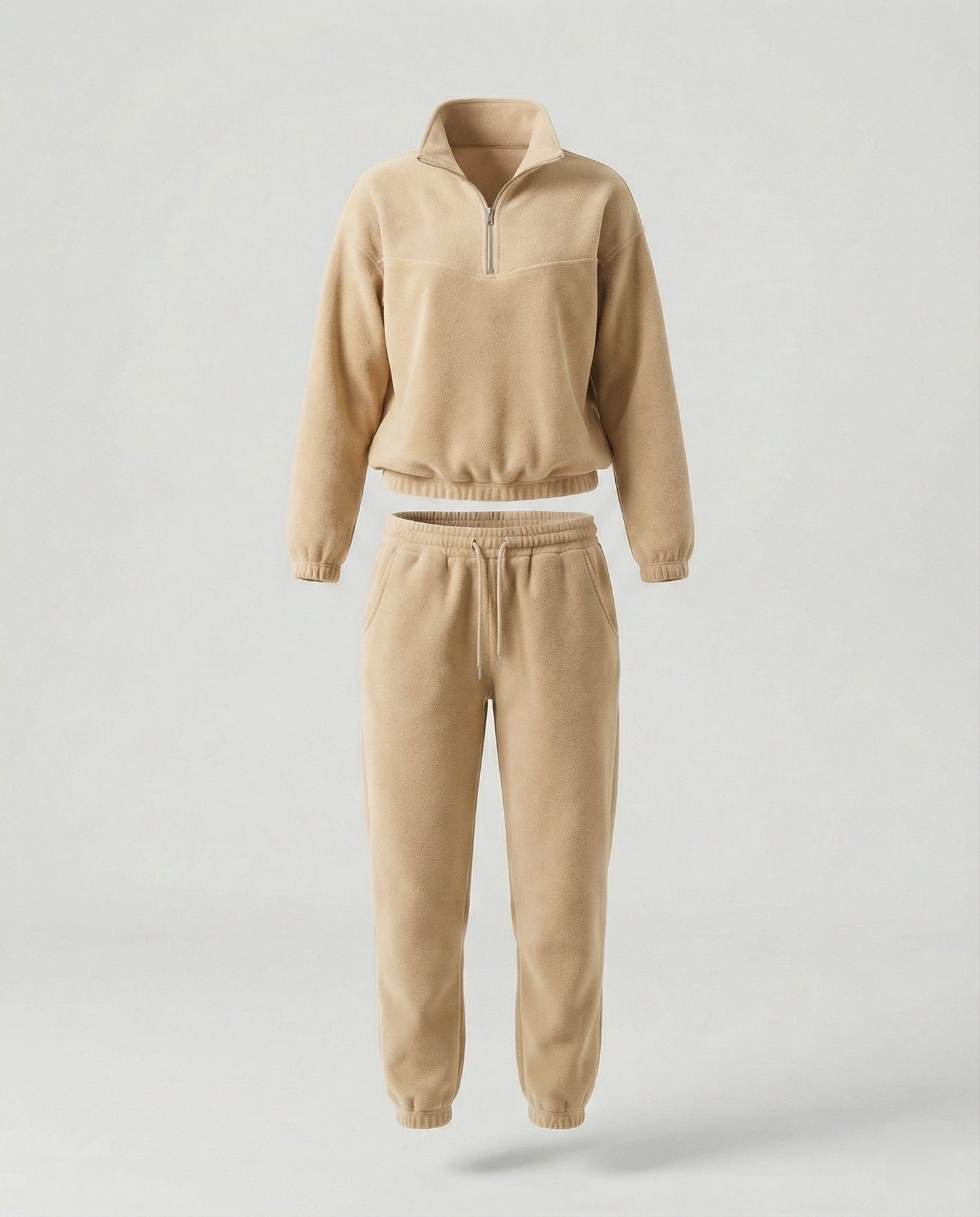 Damen Sportanzug Stehkragen Modern