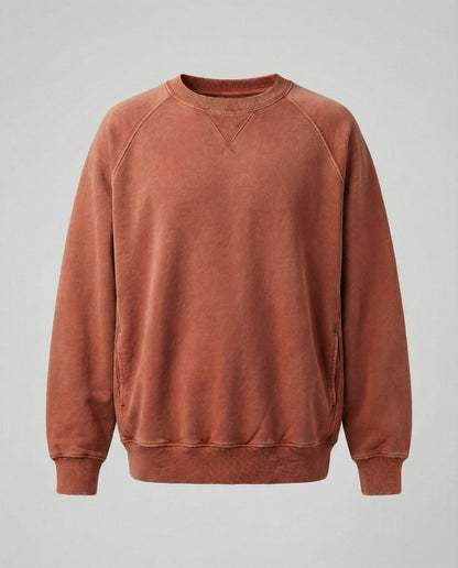 Kaschmir Sweatshirt Damen V-Ausschnitt Bequem Grau