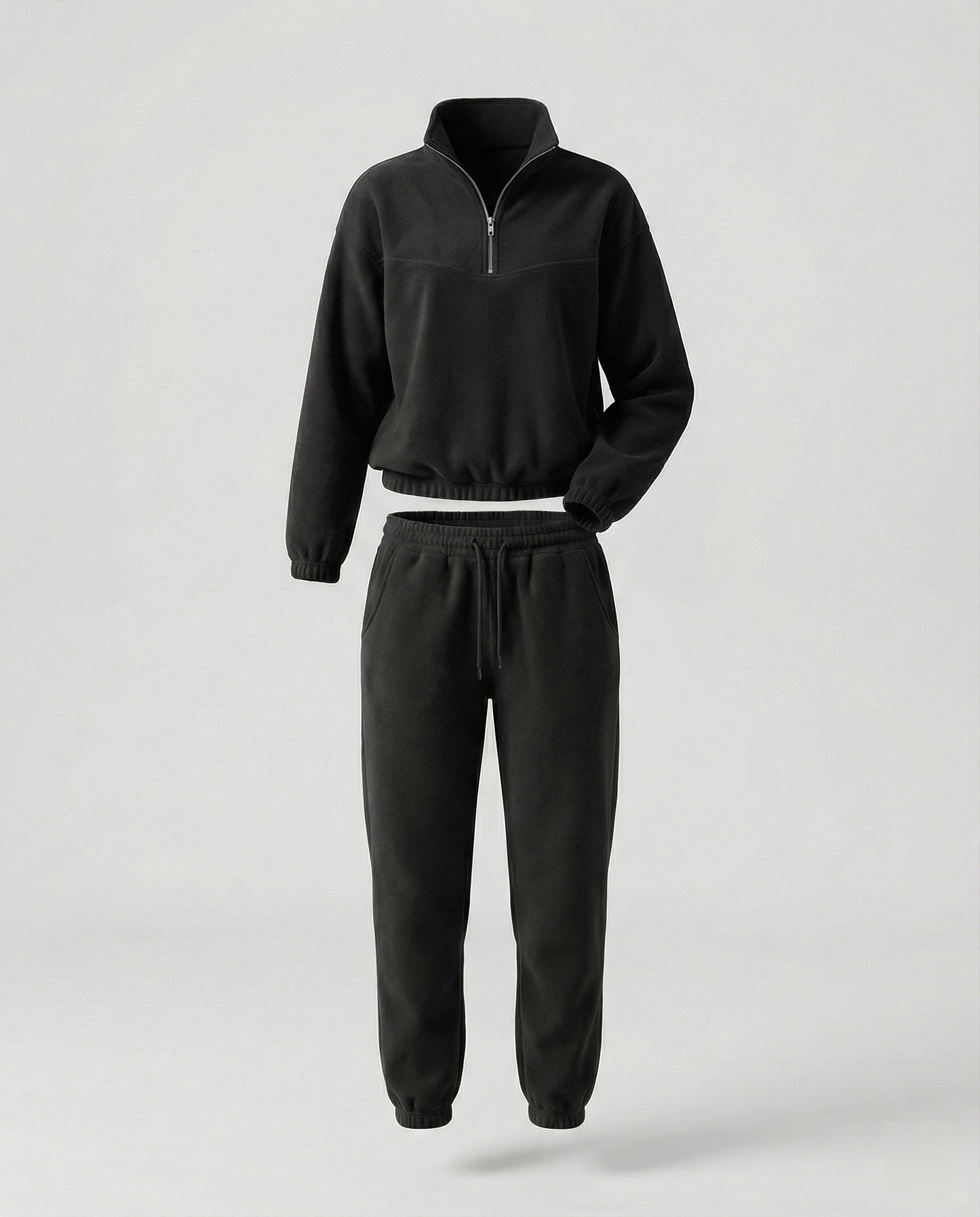 Damen Sportanzug Stehkragen Modern