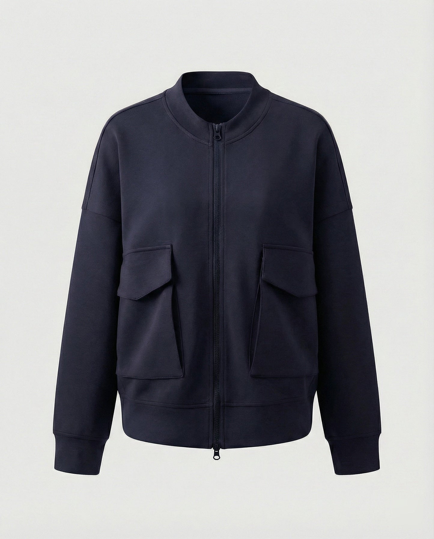 Damen Bomberjacke Modern Vieltaschen