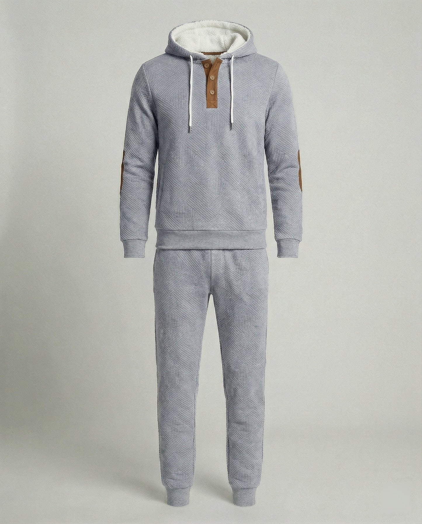 Herren Jogginganzug Hoodie Set Komfort