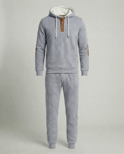 Herren Jogginganzug Hoodie Set Komfort