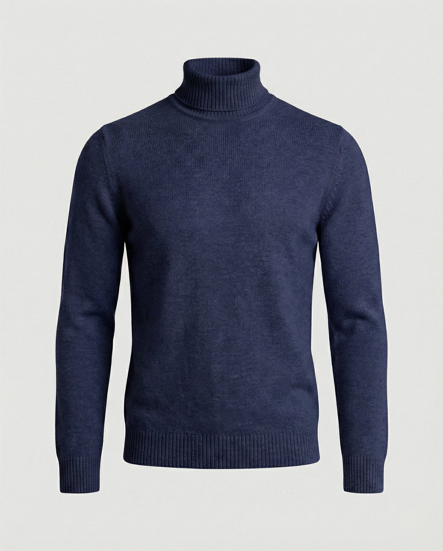Merinowolle Rollkragenpullover Weich Warm