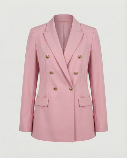Damen Doppelreihenblazer Elegant