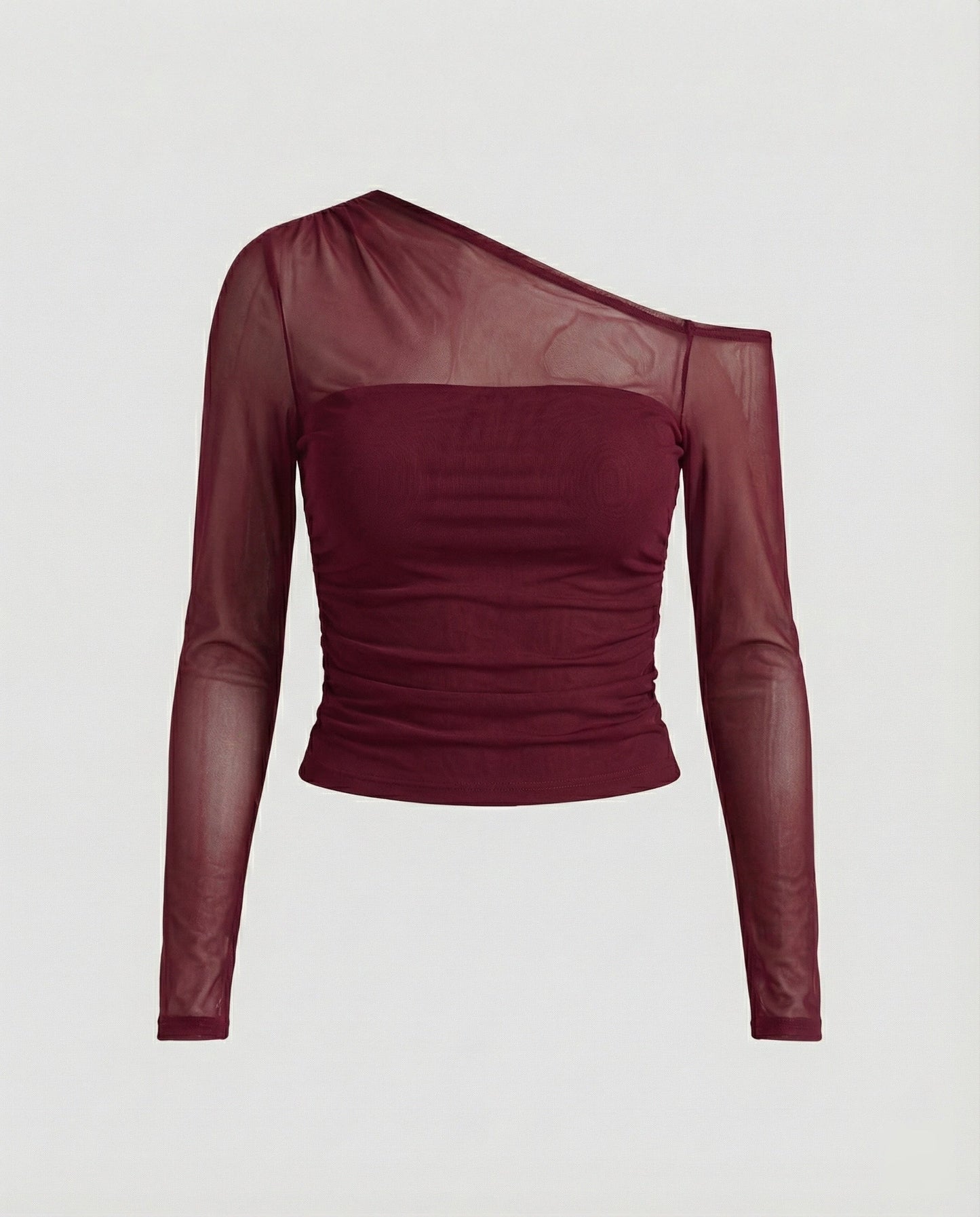 Damen Schulterfreies Asymmetrisch Elegant