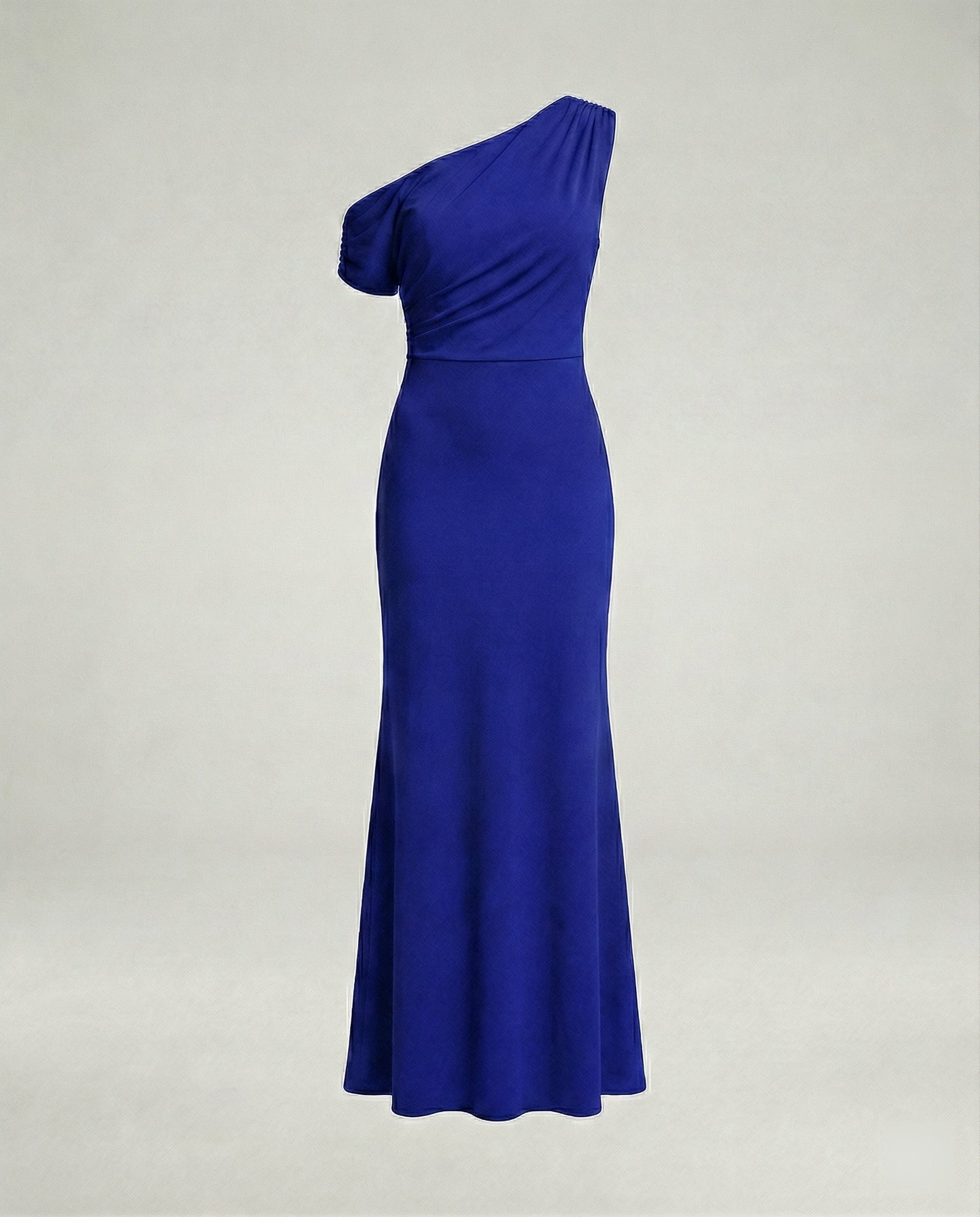 Elegantes Damen Abendkleid Figurbetont Asymmetrisch Lang