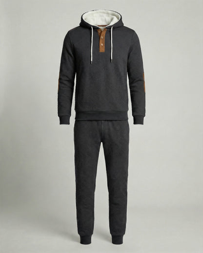 Herren Jogginganzug Hoodie Set Komfort