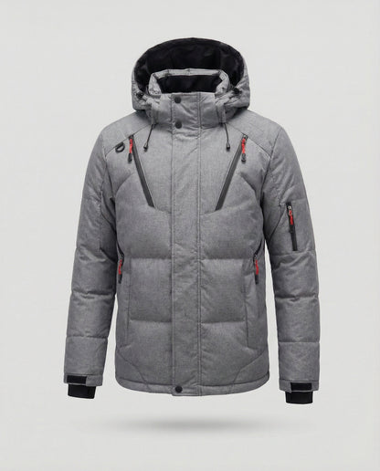 Herren Winterjacke Warm Isoliert Wasserabweisend