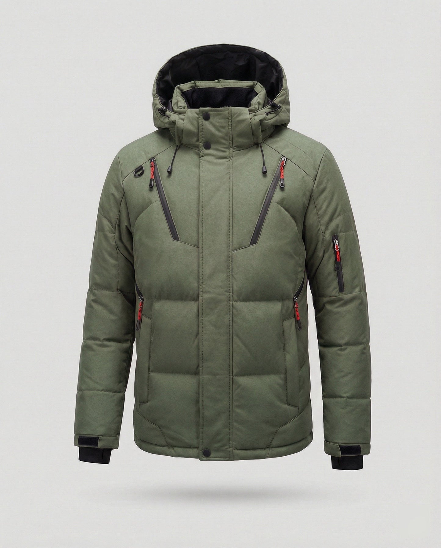Herren Winterjacke Warm Isoliert Wasserabweisend
