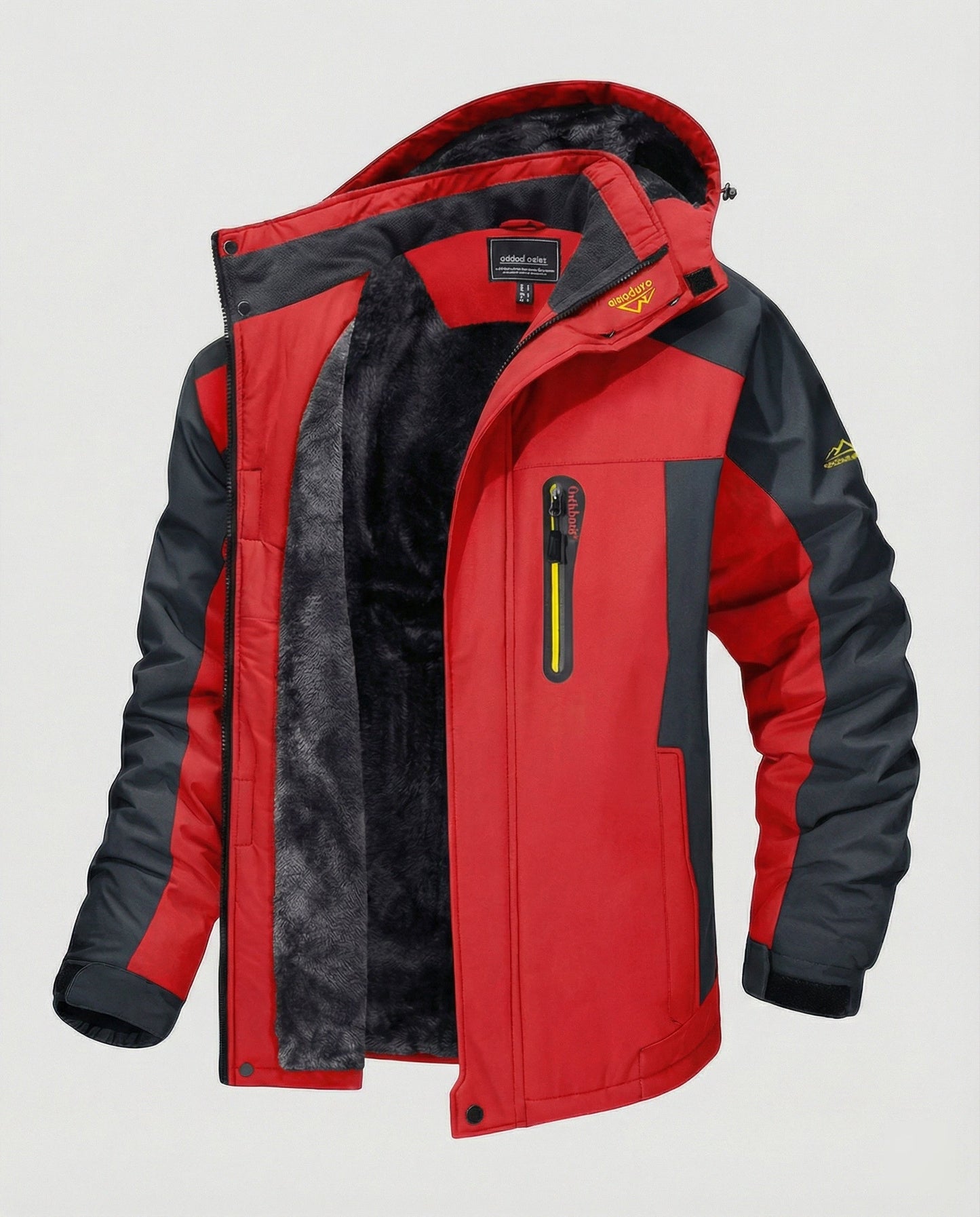 Herren Wintermantel Modern Wasserdicht