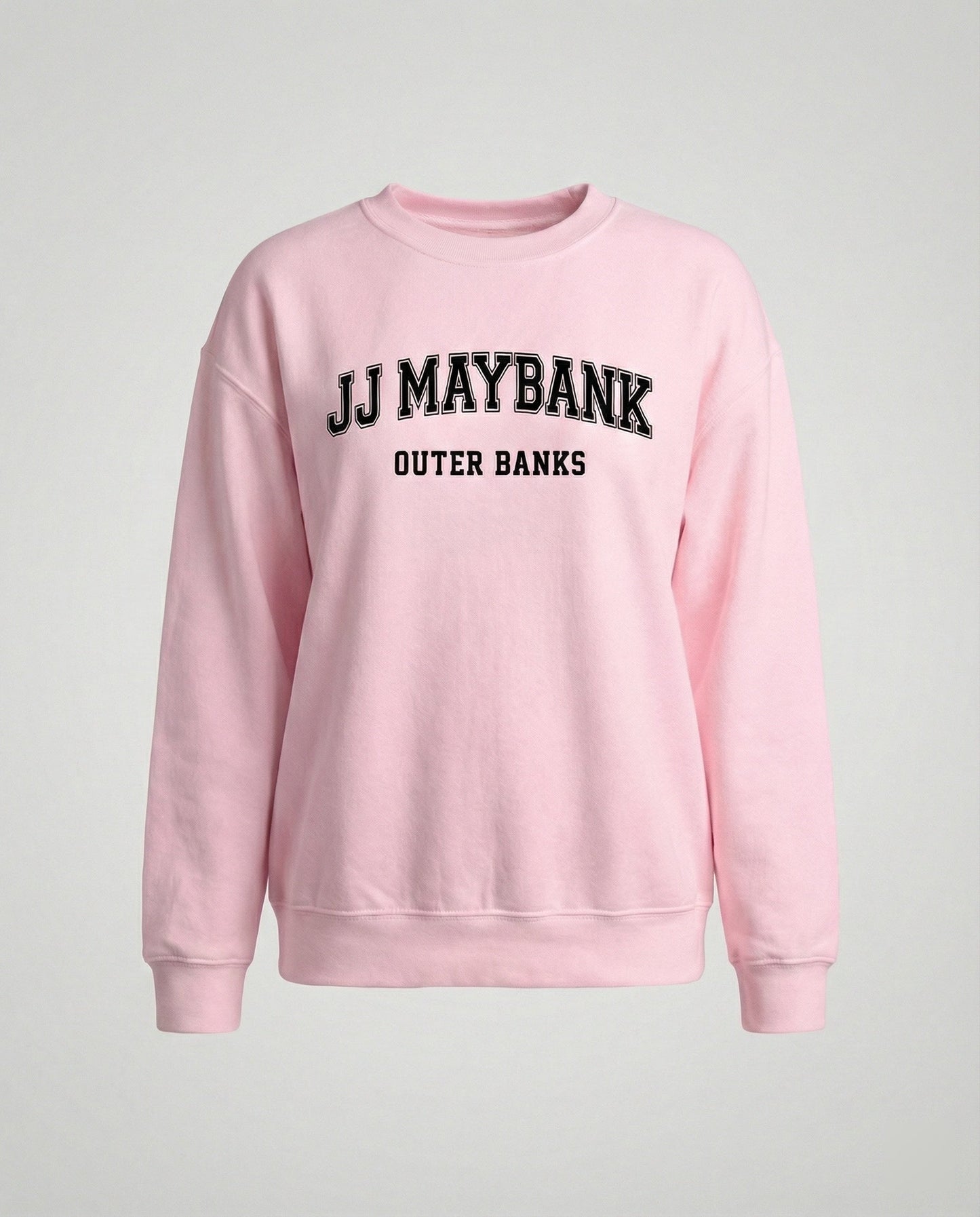 Unisex Pullover Rundhals Modern Groß