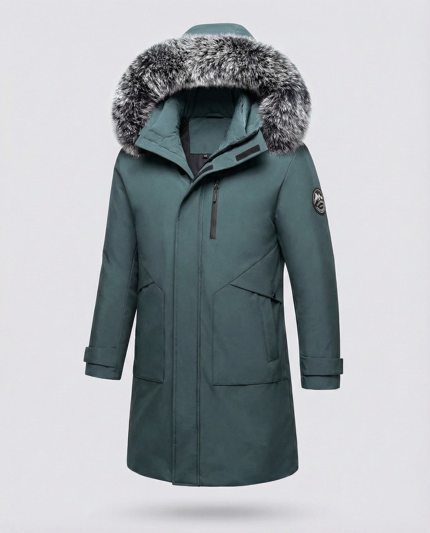 Damen Wintermantel Lang Modern