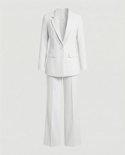 Damen Blazer Set Moderne Anzughose