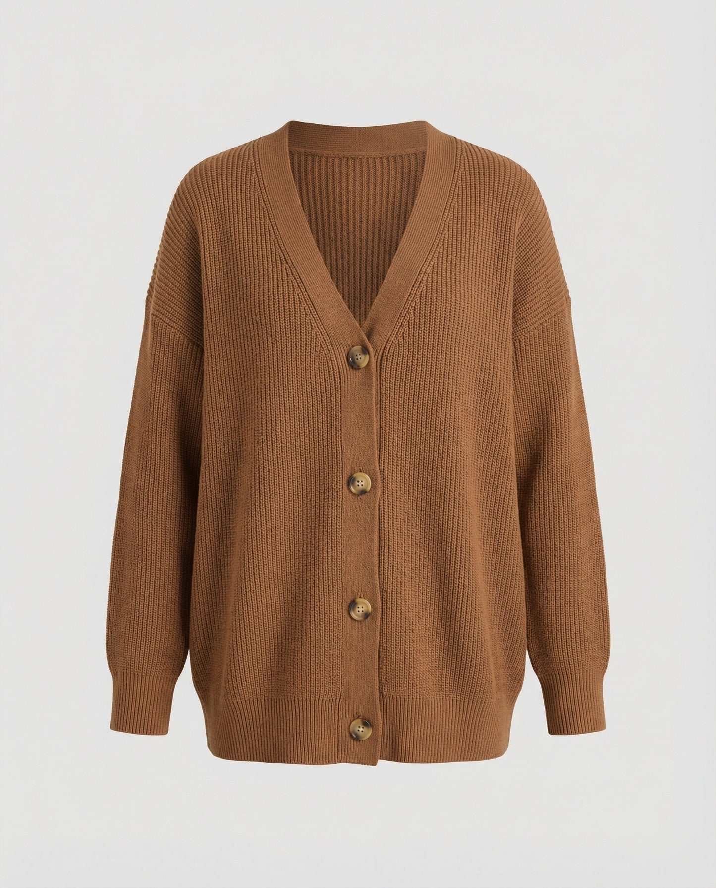 Damen Cashmere Cardigan Weich Modern