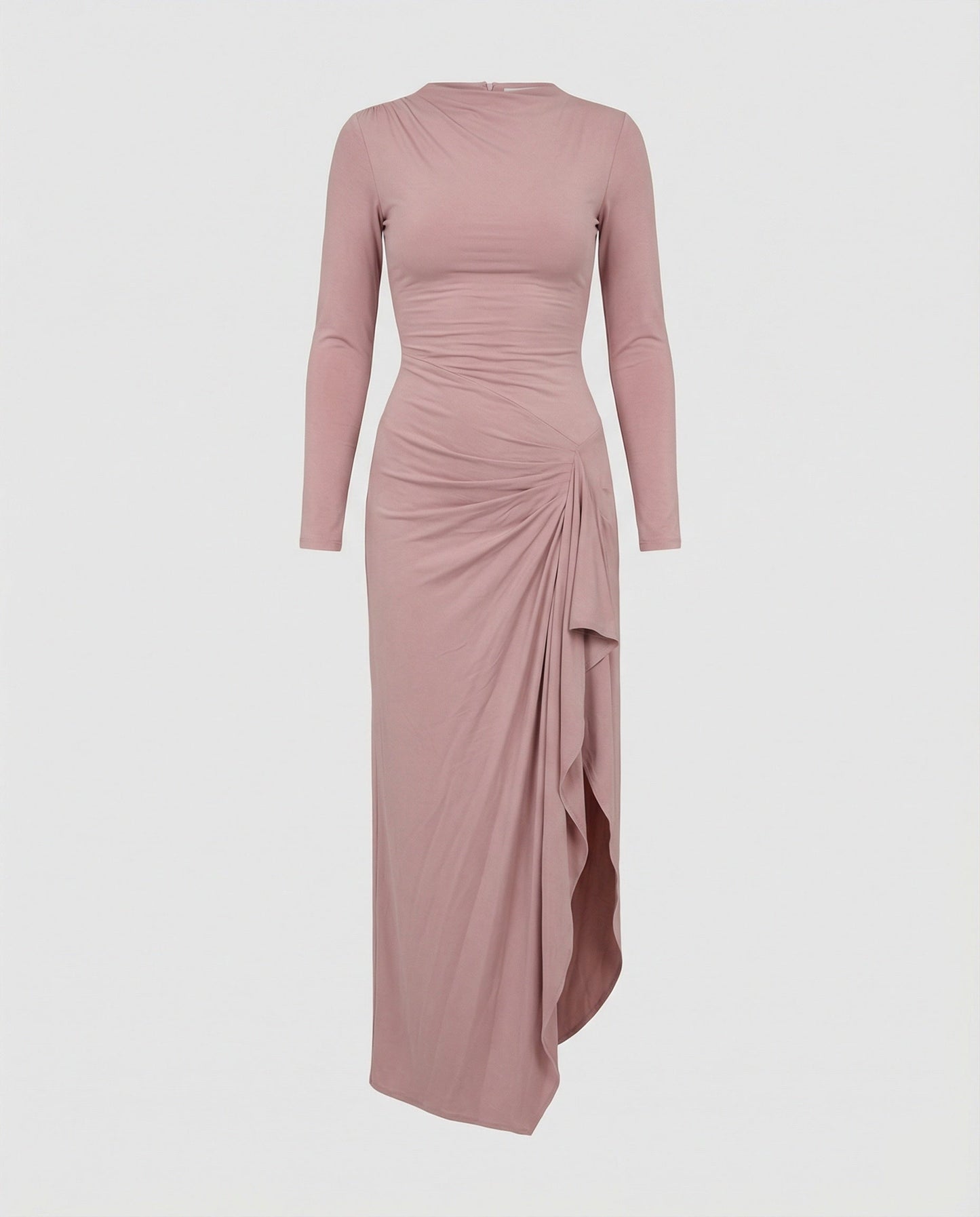 Damen Abendkleid Wickelkleid mit Schlitz Elegant Längs - Norvielle