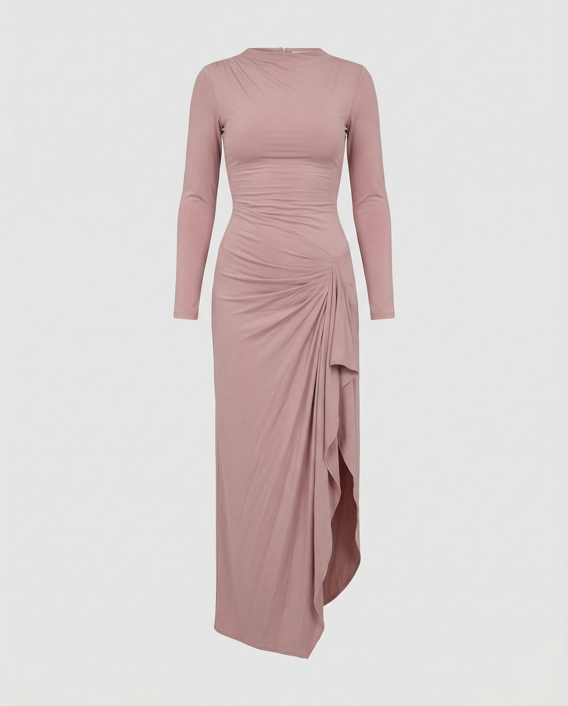 Damen Abendkleid Wickelkleid mit Schlitz Elegant Längs - Norvielle