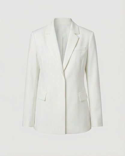 Damen Blazerjacke Asymmetrisch Modern - Norvielle
