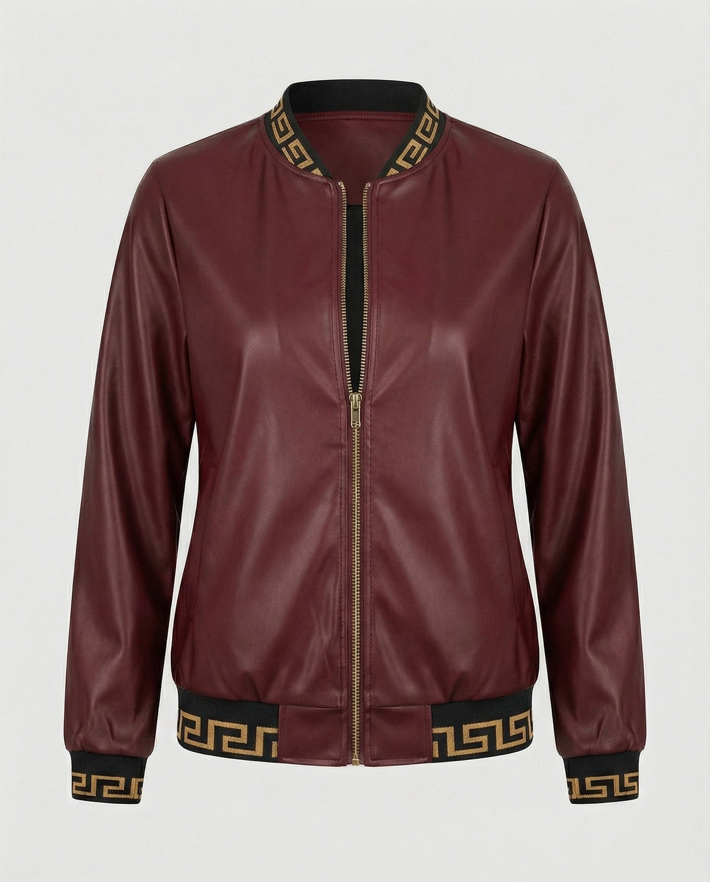 Damen Langarmjacke Geoprint Trendig