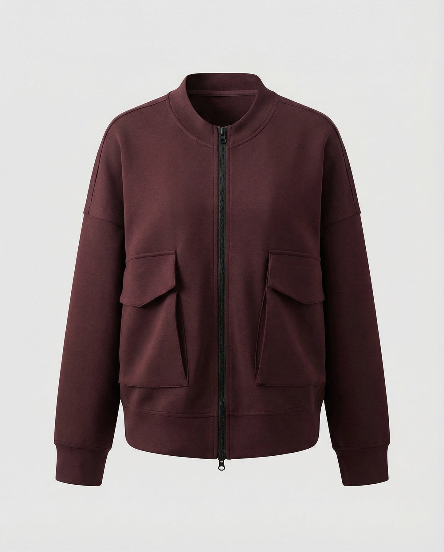 Damen Bomberjacke Modern Vieltaschen