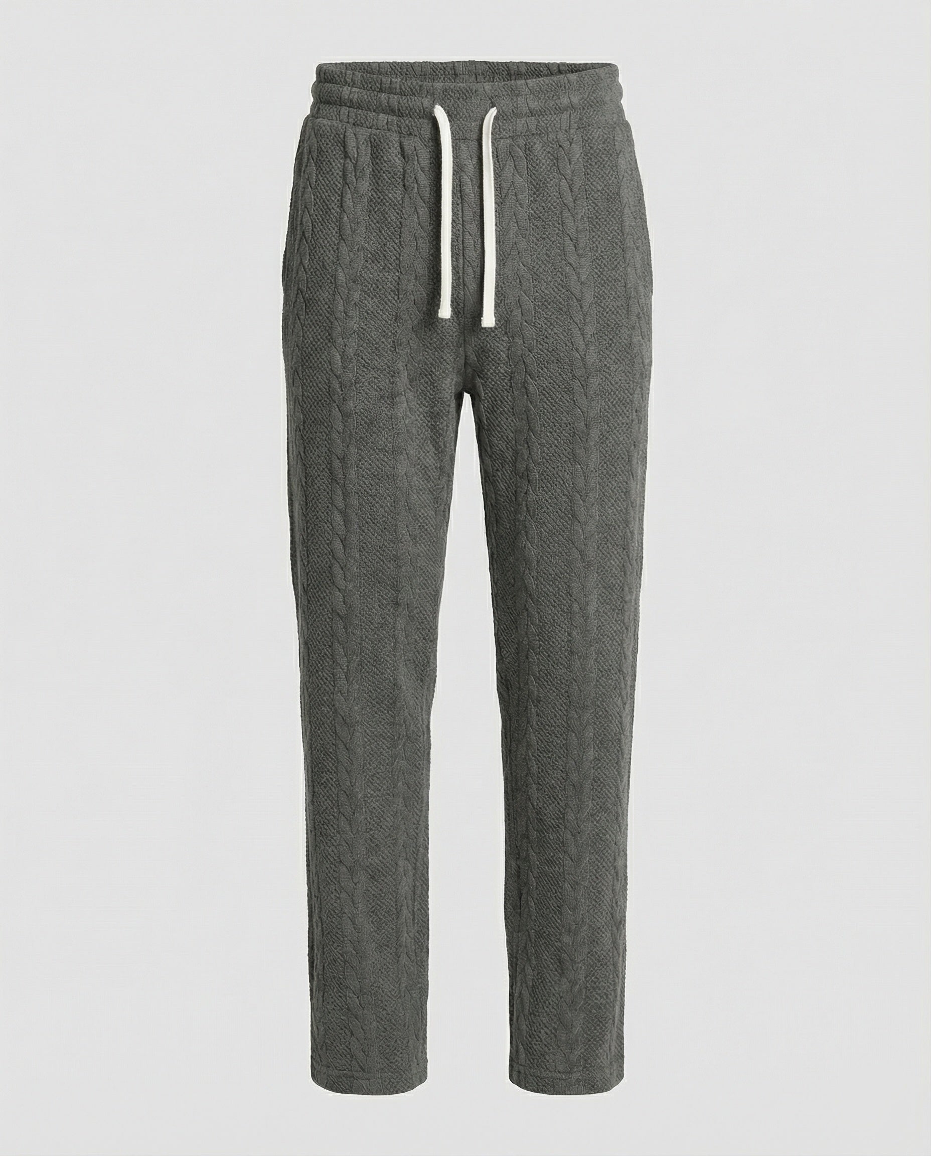 Herren Jogginghose Elastisch Bequem Sportlich Schwarz - Norvielle