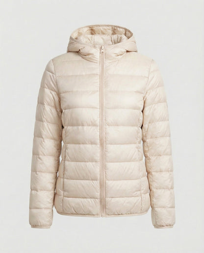 Damen Ultraleichte Wattierte Jacke Warm