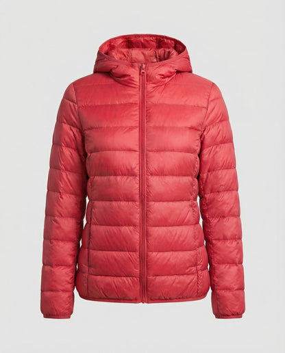 Damen Ultraleichte Wattierte Jacke Warm