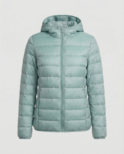 Damen Ultraleichte Wattierte Jacke Warm