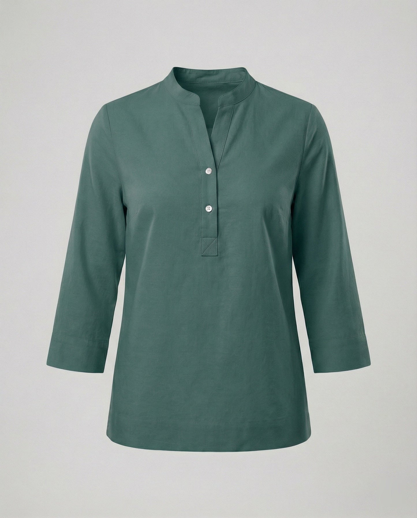 Damen Bluse Stehkragen Modern Eleganz
