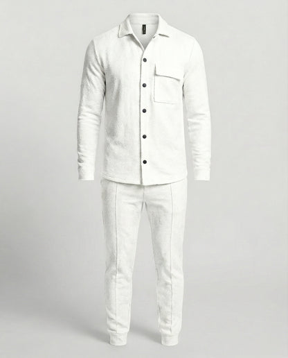 Herren Anzug Modern Streifenmuster Elegant