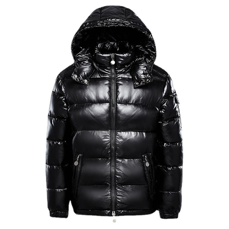 Herren Winterjacke Isoliert Kapuze Reißverschluss - Norvielle