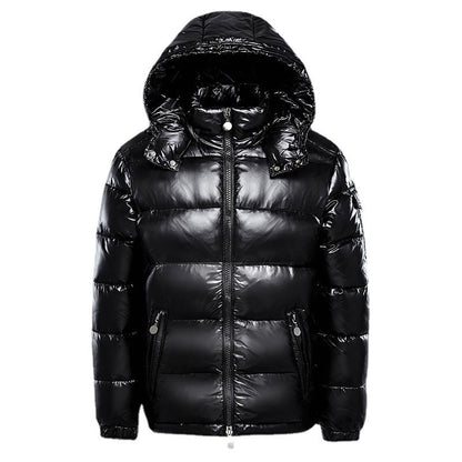 Herren Winterjacke Isoliert Kapuze Reißverschluss - Norvielle