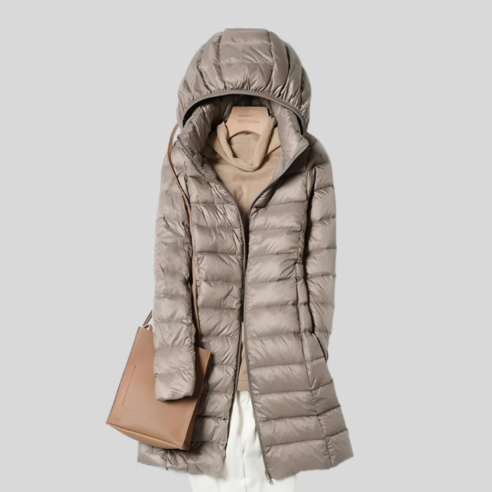 Damen Winterjacke Puffjacke Mit Reissverschluss Warm