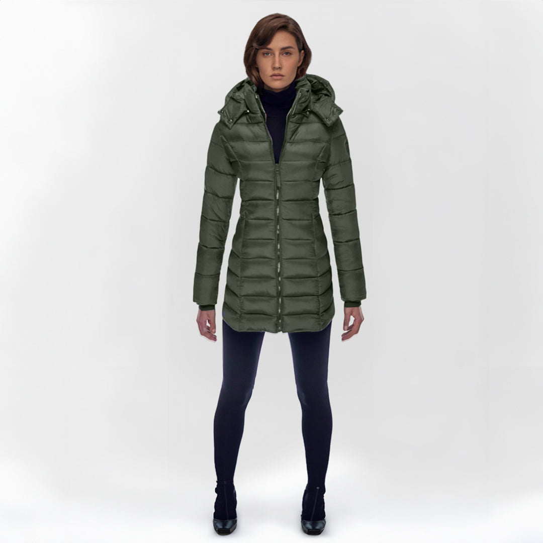 Damen Daunenjacke Elise Warm Isolierend