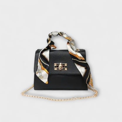 Damenhandtasche mit Ketten Schulterriemen Elegantes Design - Norvielle
